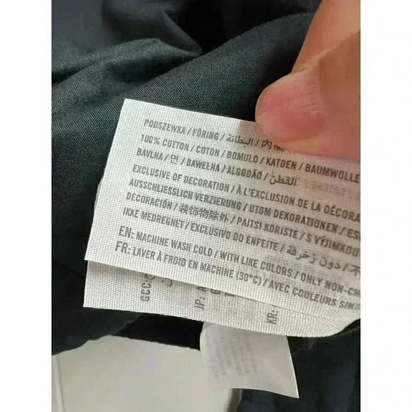 Lauren Ralph Lauren Embroidered Logo Plaid Collared Gold Buttons Sweater Navy - Picture 10 of 11